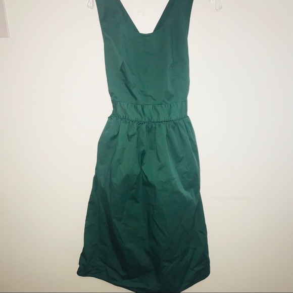 EVERLANE The Clean Cotton Crossback Dress - Picture 2 of 8